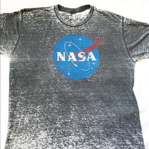 Fifth sun soft nasa burnout distressed T-shirt